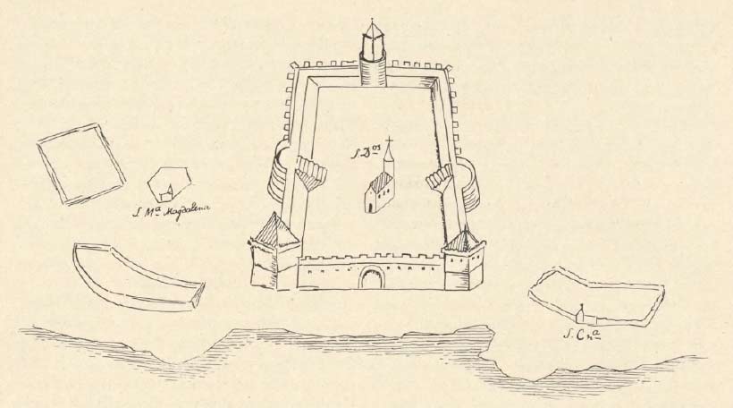 Description: Ende Fort in 1635