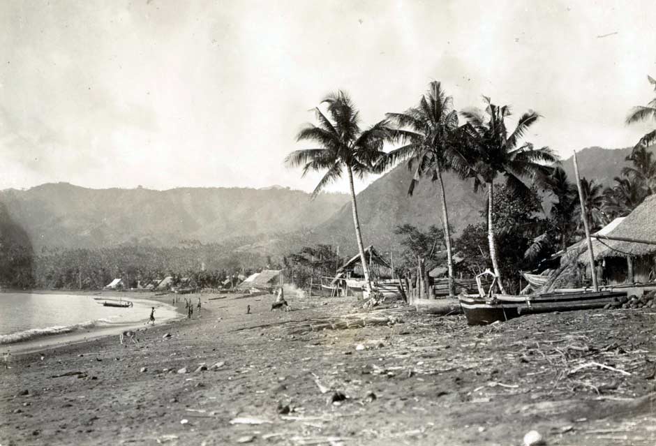 Description: Kampong Ende in 1900