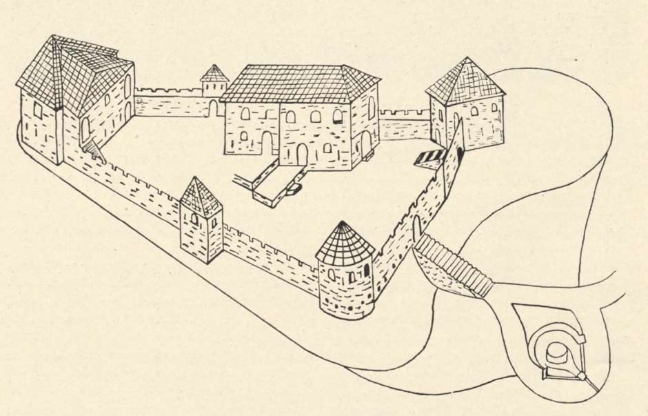 Description: Sketch of Ende Fort
