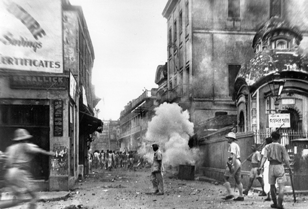 Description: Calcutta riots of 1946