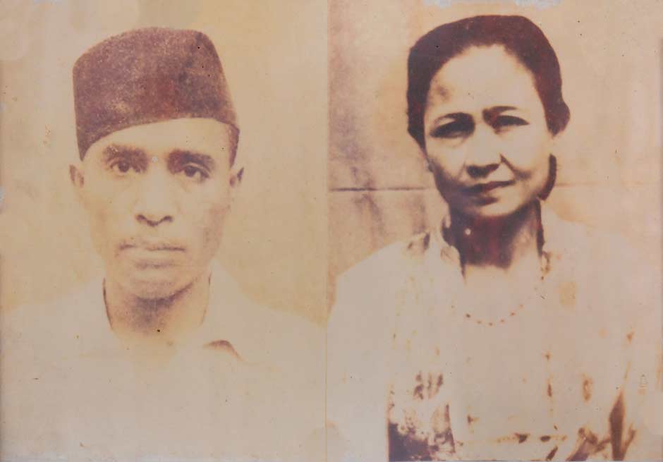 Description: Raja Banla Kinanggi and his wife