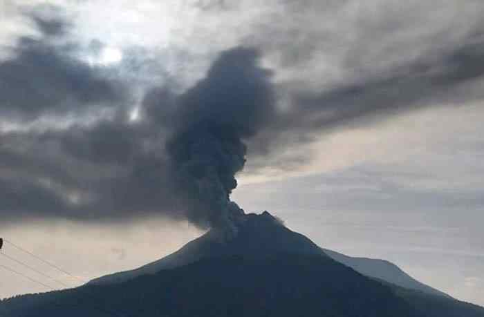 Description: Eruption on 2 January 2024