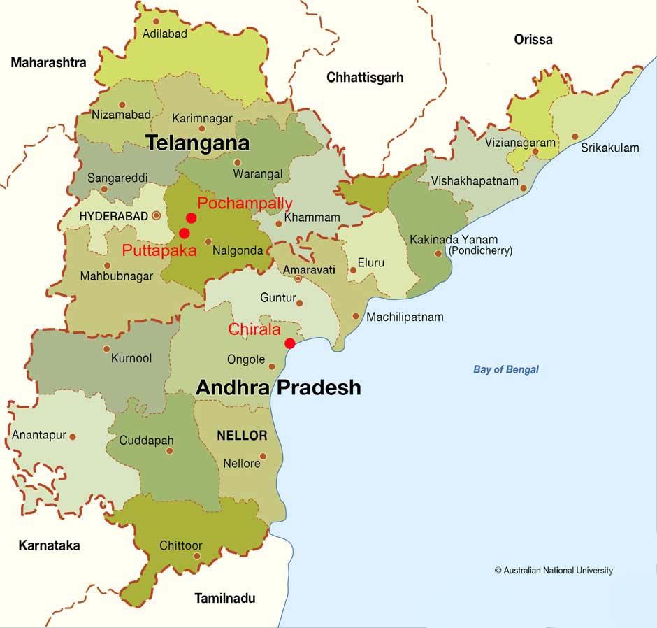 Description: Telia rumal vilages in Andhra Pradesh