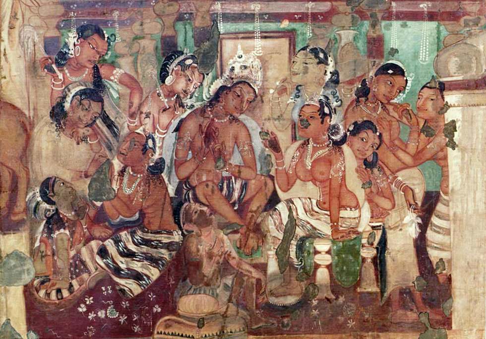 Description: Painting of the mural