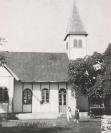 Description: The Catholic church in Waingapu, 1938-1940