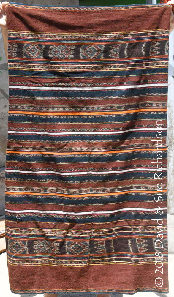 Description: A 'kafate bélang' belonging to a weaver on Buaya