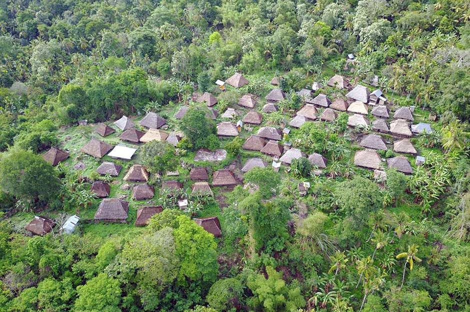 Description: Lewohala clan houses