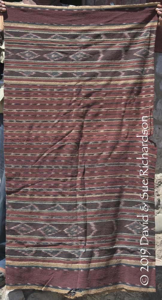 Description: A kwatek nai juah woven over 60 years ago by Beva in Lewopenutung