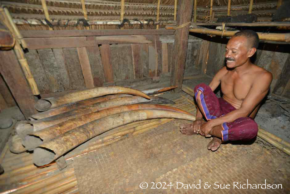 Description: The keeper of the clan house with five large elephant tusks