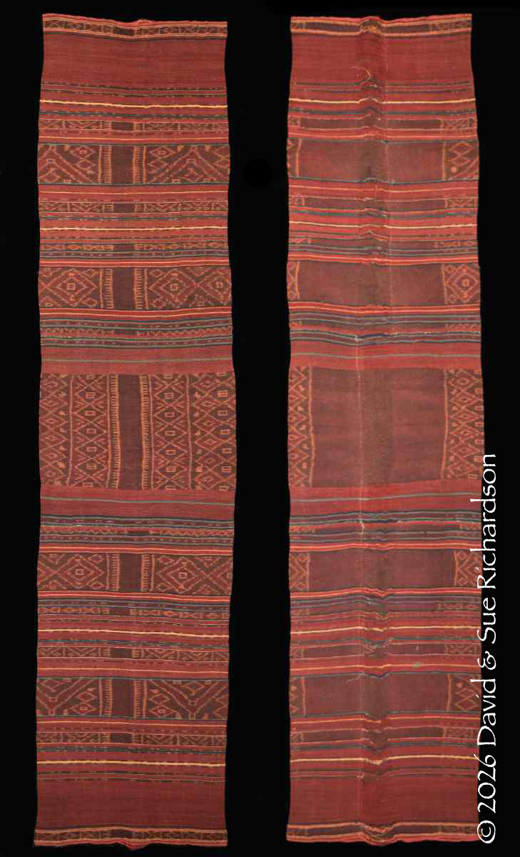 Description: The petak harén nai telu with the tena motif