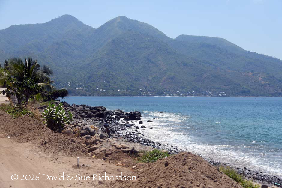 Description: Looking east across Kelike Bay