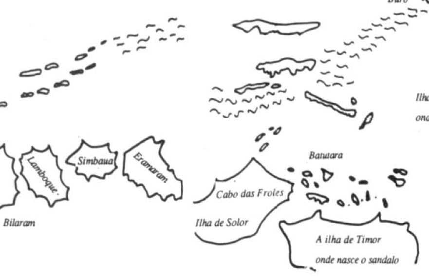 Description: Chart of the Solor Islands