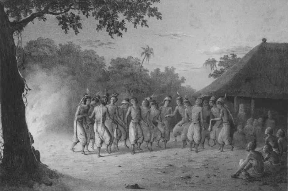 Description: Dance of the natives of Solor