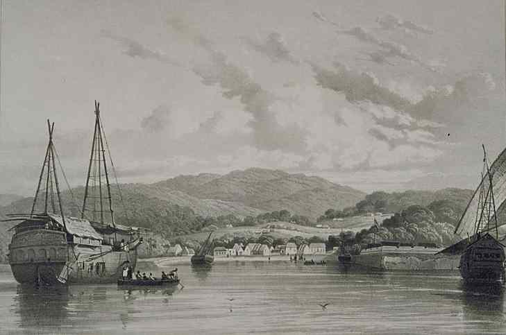 Description: Kupang in 1844