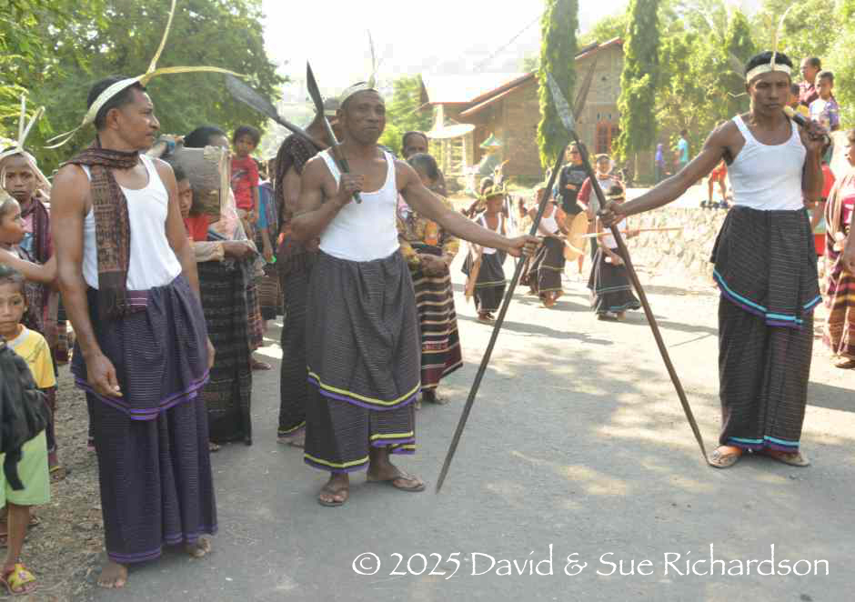Description: Modern nowins worn at a ceremony in Napasabok